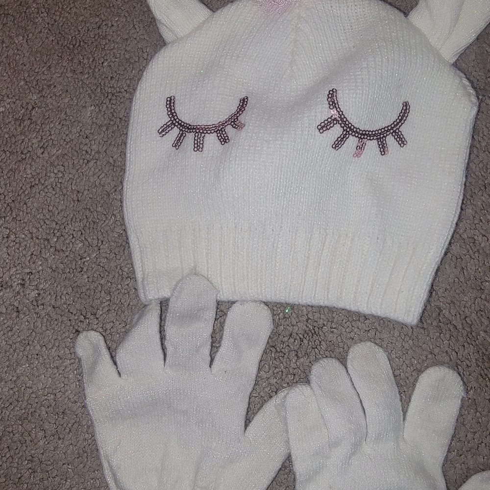 Toddler - Winter Hat And Gloves Set